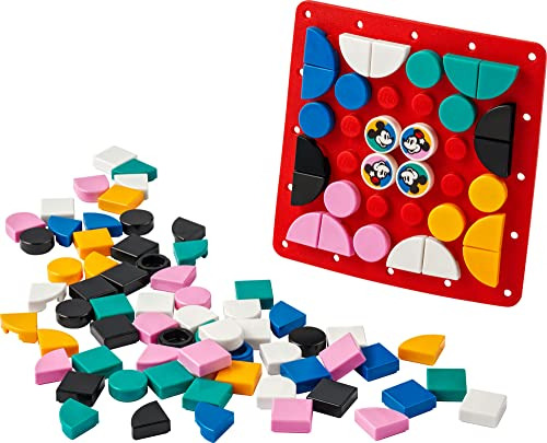 Parche Lego Dots Con Diseño De Mickey Mouse Y Minnie Mouse D