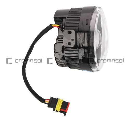 Kit Faro Auxiliar Para Fiesta One 2010 2011 2013 Led Drl