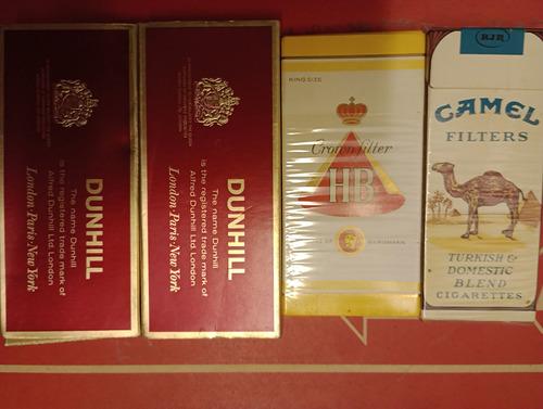 Marquilla Cigarrillos Para Coleccionista (Usado)