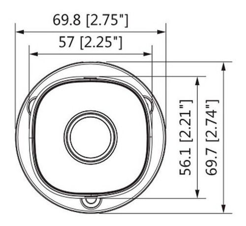 Camara 5 Megapixeles Exterior 20m De Noche Cvi Tvi Ahd Dahua