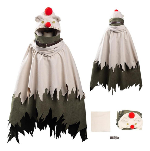 Nasfotim Juego Cosplay Disfraz Capa Juego Traje Remake Armad