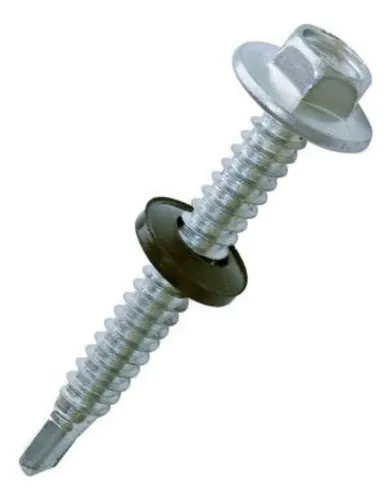 Tornillo Autoperforante Techo Punta Mecha 14 X 2 X 200