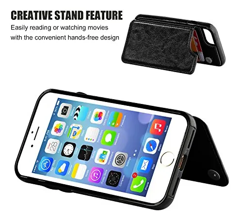 Funda Cartera Para iPhone SE(2022) iPhone SE(2020) iPhone -4