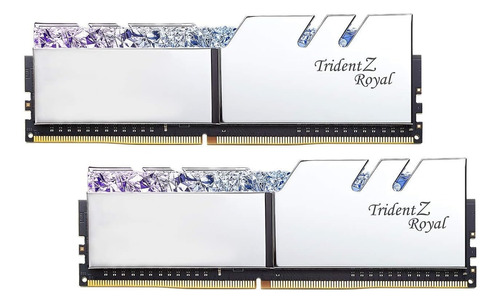 Memoria Ram G-skill Tridentz Royal 2 X 8gb Cl16 Color Plata