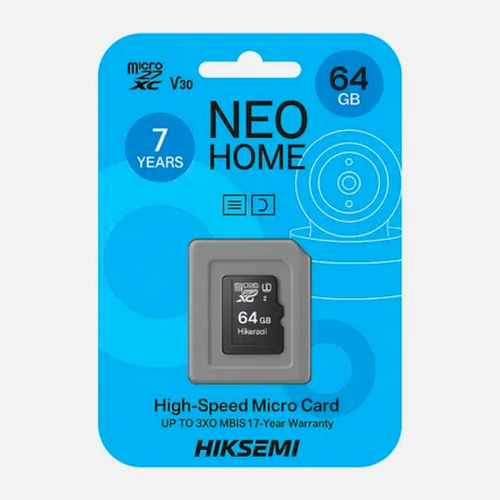 Tarjeta Memoria Micro Sd 64Gb Hiksemi Neo Home
