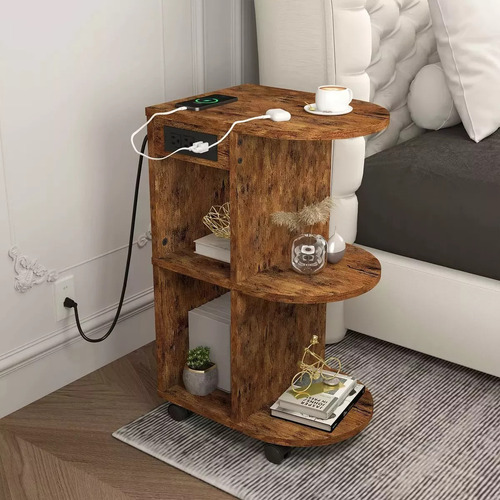 Buro Para Recamara Mesa De Noche Elegante Minimalista