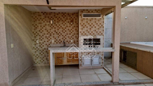 Imagem 26 de 30 de Cobertura Com 3 Dormitórios À Venda, 240 M² Por R$ 2.200.000,00 - Icaraí - Niterói/rj - Co0466