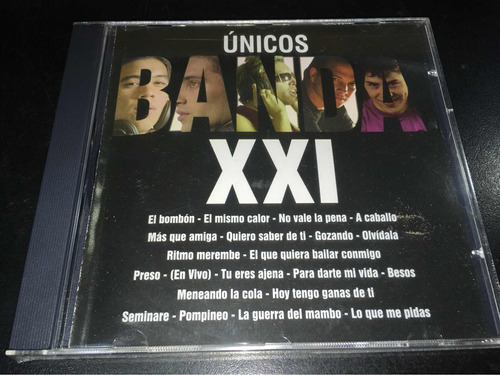 Banda Xxi - Únicos - Cd Nuevo Original Cerrado