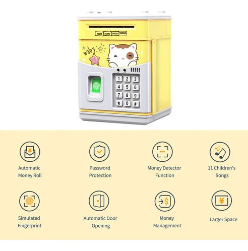 Contraseña Perfecta De Piggy Bank Simulated Piggy Para Impre