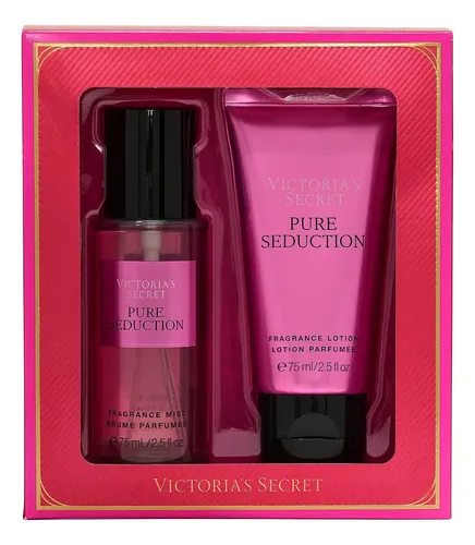 Victoria's Secret Pure Seduction 3点セット Victoria's Secret Pure Seduction Set Splash Crema 75ml Floral