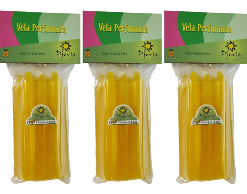 Vela Palito Perfumada Prosperidade 21 Velas - Fartura