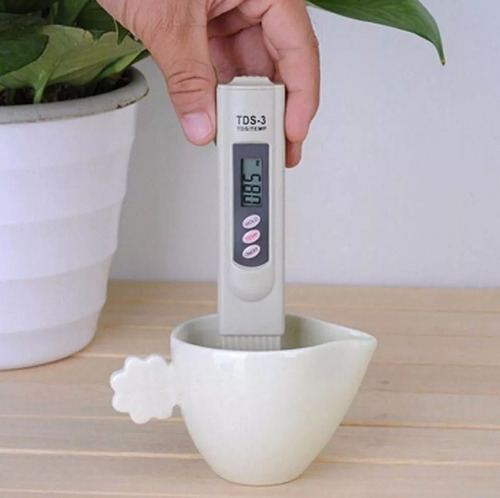 Imagen 4 de 4 de Medidor Tester Digital Pureza Agua Tds Hold Solidos Totales