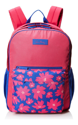 Vera Bradley Mochila Grande Con Bloques De Colores Para Muje