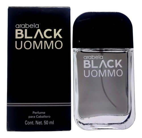 Perfume Para Caballero Black Uommoo Arabela Larga Duración
