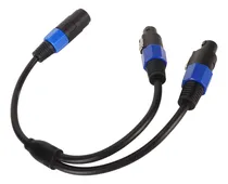 Comprar Cable Divisor De Altavoz (1 Hembra A 2 Conectores Plug And P