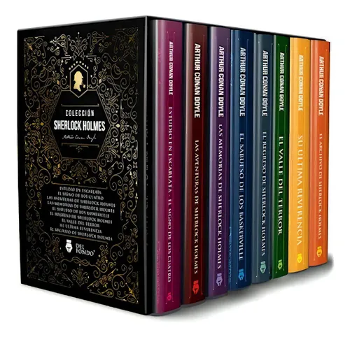 comprar Colección Completa Sherlock Holmes (8 Tomos) \u002F Conan Doyle