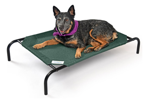 Coolaroo Cama Elevada Y Refrescante Para Mascotas, Tamano Me