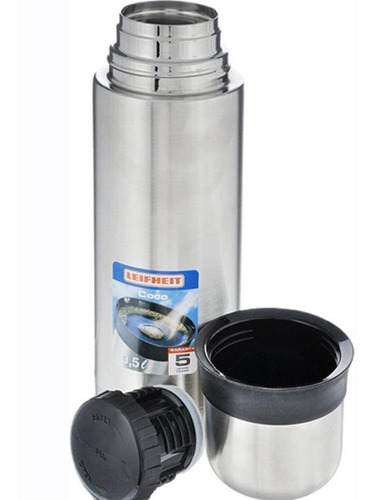 Imagen 4 de 6 de Termo Leifheit 1l Acero Inoxidable Doble Pared Original