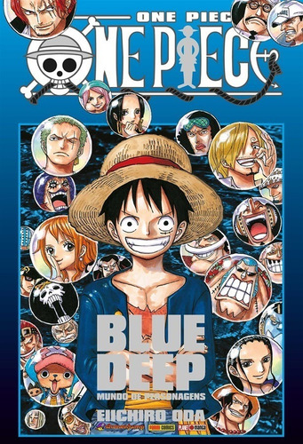 One Piece Blue Deep Guia Oficial! Mangá Panini! Lacrado!