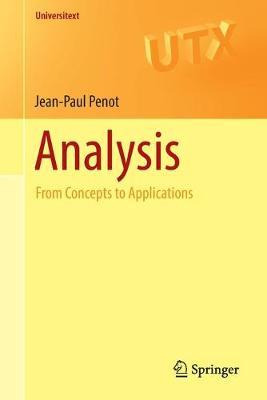 Libro Analysis : From Concepts To Applications - Jean-pau...