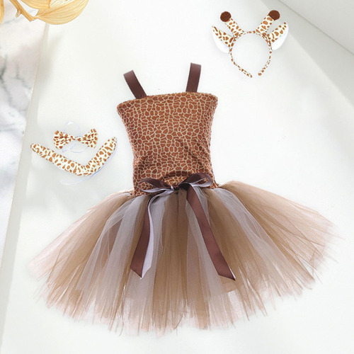 Accesorios De Safari Disfraz De Jirafa Con Diadema De L