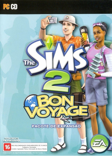 Game Pc Lacrado The Sims 2 Bon Voyage Cd-rom