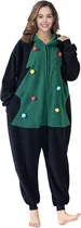 Comprar Pijama Kigurumi Arbol Pino De Navidad Damas Adultos Unisex