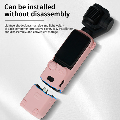 Funda Silicona P/ Dji Osmo Pocket 3 Combo Creator