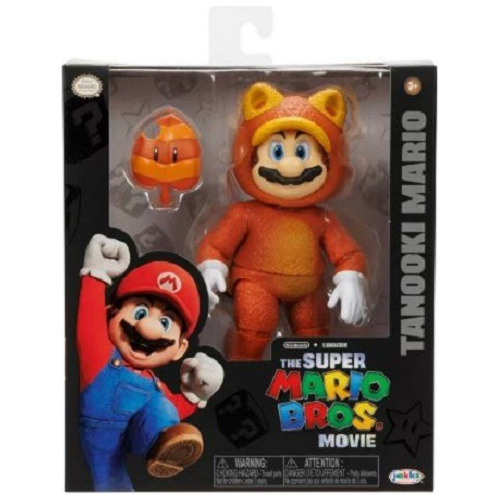 Figura De Acción Mario Tanooki Super Mario Bross Nintendo