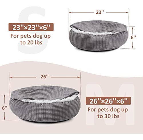 Mixjoy Cama Para Perros Pequeños Con Manta