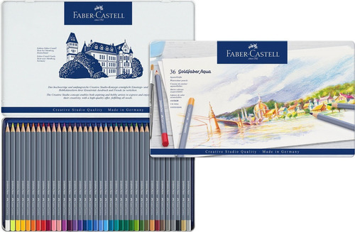 Faber Castell 36 Colores Acuarela 114236 Art Grip Aquarelle