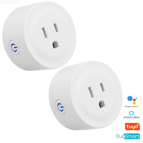 Enchufe Inteligente Wifi Alexa/google/tuya Duosmart 2 Piezas