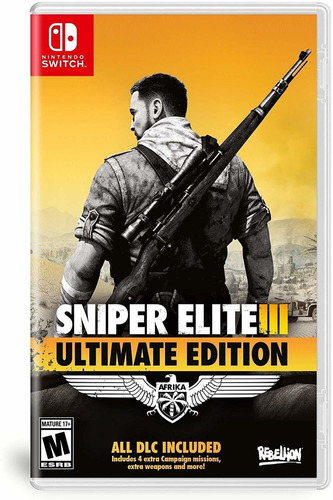 Sniper Elite III  Ultimate Edition Rebellion Nintendo Switch Físico