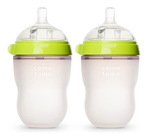 Pack X 2 Mamaderas Comotomo 250ml  By Maternelle