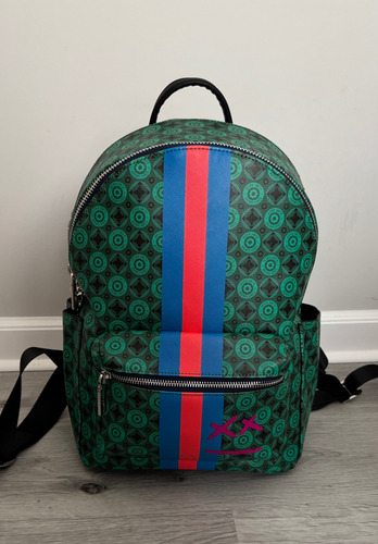 Mochila Jackie Smith Nueva Edición Limitada Verde Estampado