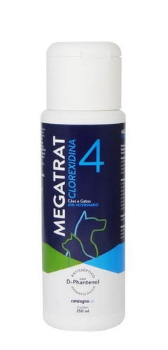 Shampoo Megatrat Clorexidina 4% 250ml Centagro