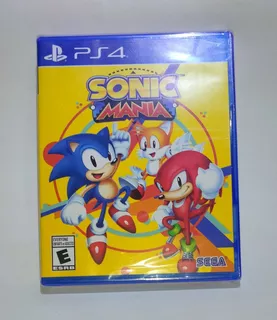 Sonic Mania Sonicmania Nuevo Físico Sellado Para Tu Ps4