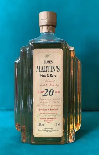 James Martins 20 Anos Blended Scotch Whisky 750 Ml, Lacrada