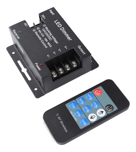 Led Dimmer Rf: Controle Remoto, Ajuste O Brilho, Dc