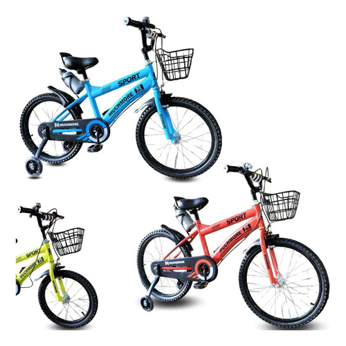 Bicicletas Con Canasto Aro 12 Niñas/niños (envio Gratis)