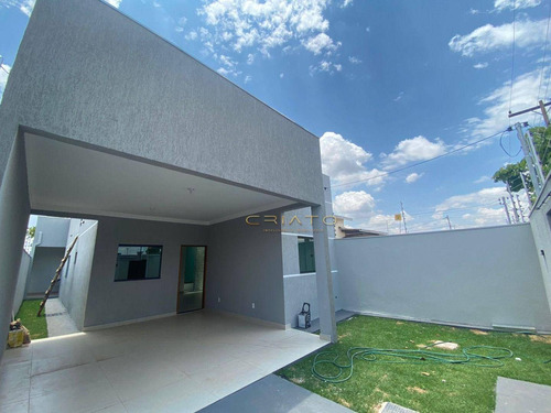 Imagem 1 de 18 de Casa Com 3 Dormitórios À Venda, 119 M² Por R$ 290.000,00 - Víviam Parque - Anápolis/go - Ca0412