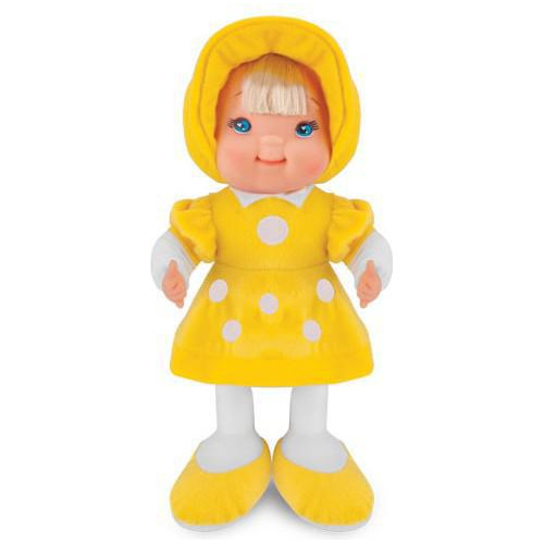 Boneca Baby Fashion Amarela 39 Cm Antialérgica