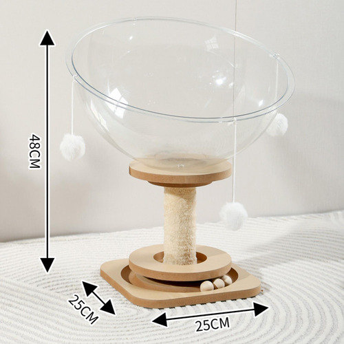 Mueble De Cama Para Gatos Con Cápsula , Multifuncional,