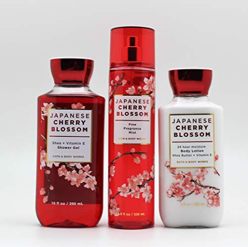 Japanese Cerezo Flor - 3 Pc Paquete - Diario Trío - 71zjq