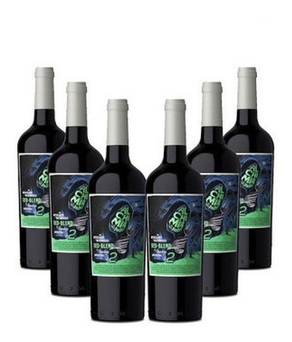 Imagen 1 de 3 de Caja X 6 - Alchimia De Los Andes Místico Red Blend 2