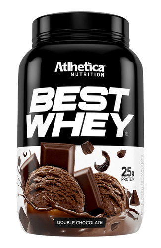 Best Whey Double Chocolate (900g) Atlhetica Nutrition