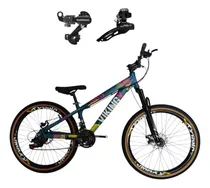 Comprar Bicicleta 24v Vikingx 26 T25 Balão Fx Amr Câmbios Shimano
