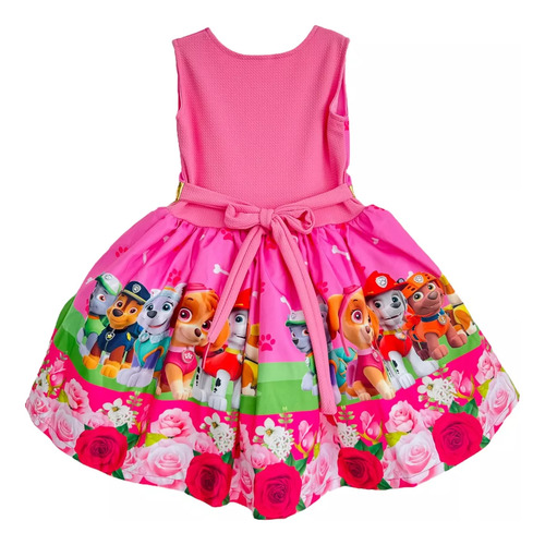 Vestidos Disfraz Bebé Niña Paw Patrol Skye Disney Fiesta Rosa 7-9 Años