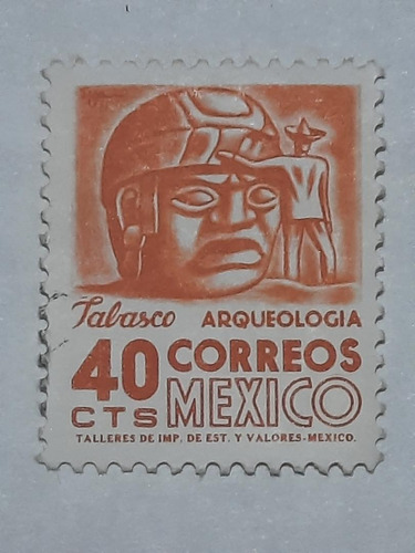 Estampilla        Tabasco Arqueología           222     E2