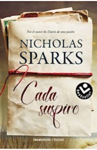 Cada Suspiro - Nicholas Sparks -rh